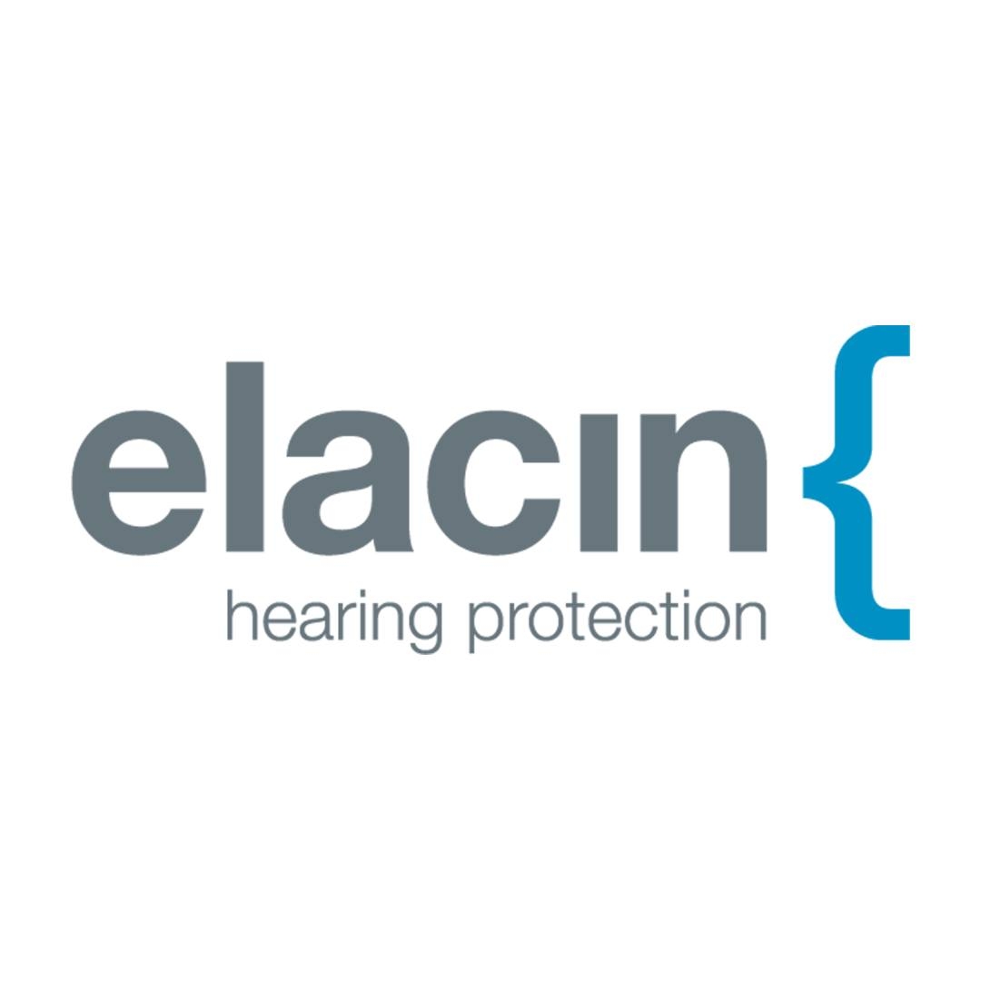 Gehoorbescherming / Elacin logo